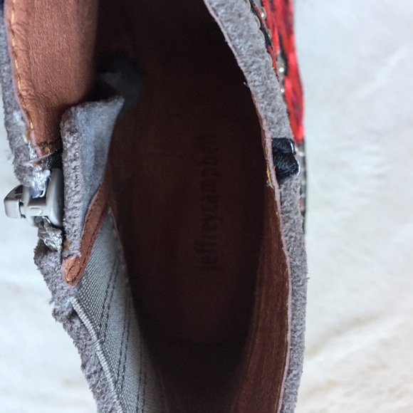 ❌SOLD❌Jeffrey Campbell Floral Embroidered Boots - Picture 7 of 7